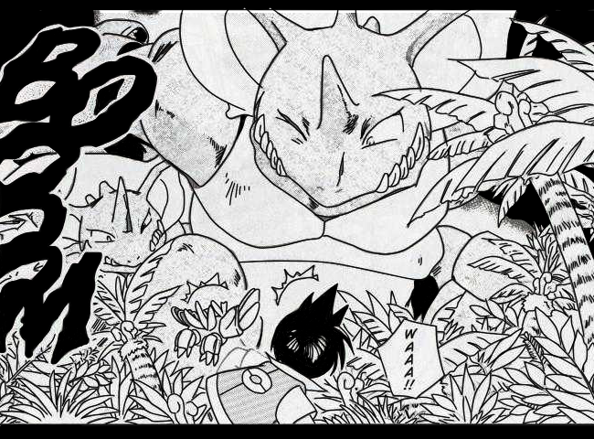 red (pokemon), pokemon, baseball cap, black hair, hat, monochrome, surprised, you gonna get raped