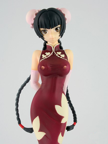 wang liu mei, gundam, gundam 00, nude filter, third-party edit, 00s, china dress, chinese clothes, dress, figure, nipples