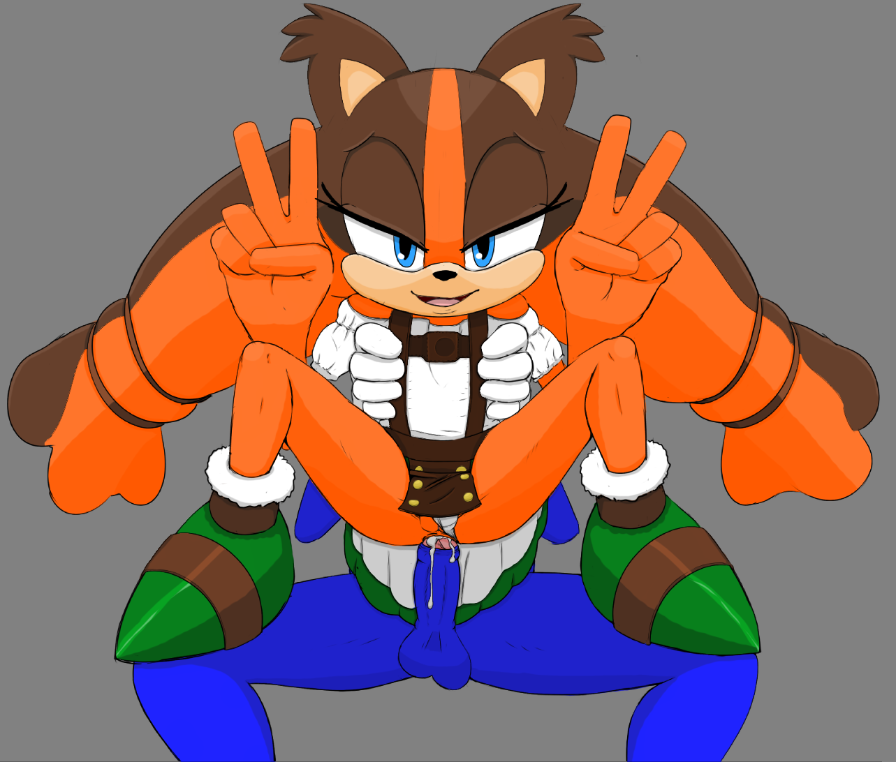 Rule34 – If it exists, there is porn of it / sonic the hedgehog, sticks the badger, sticks the jungle badger / 577970