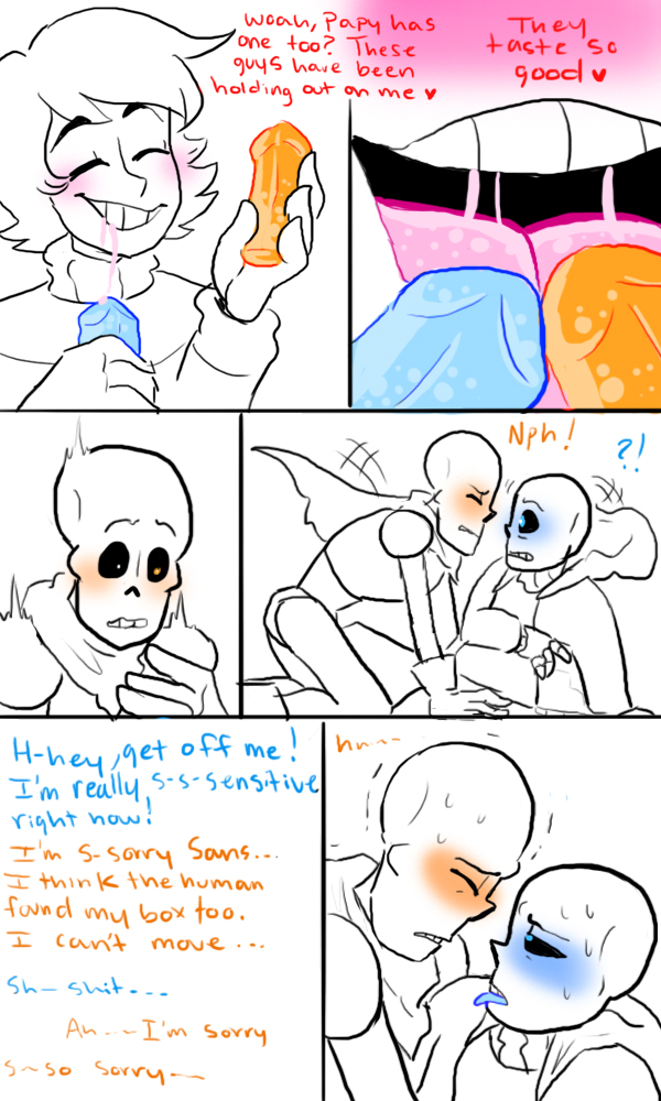 Rule34 – If it exists, there is porn of it / frisk, papyrus, sans / 578551