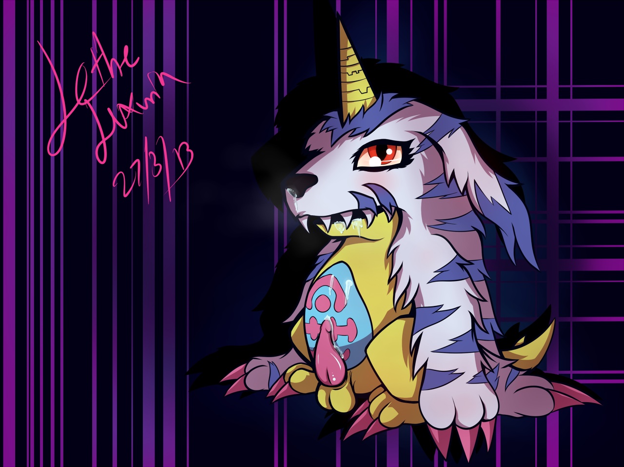 Rule34 – If it exists, there is porn of it / luxuria, gabumon / 578838