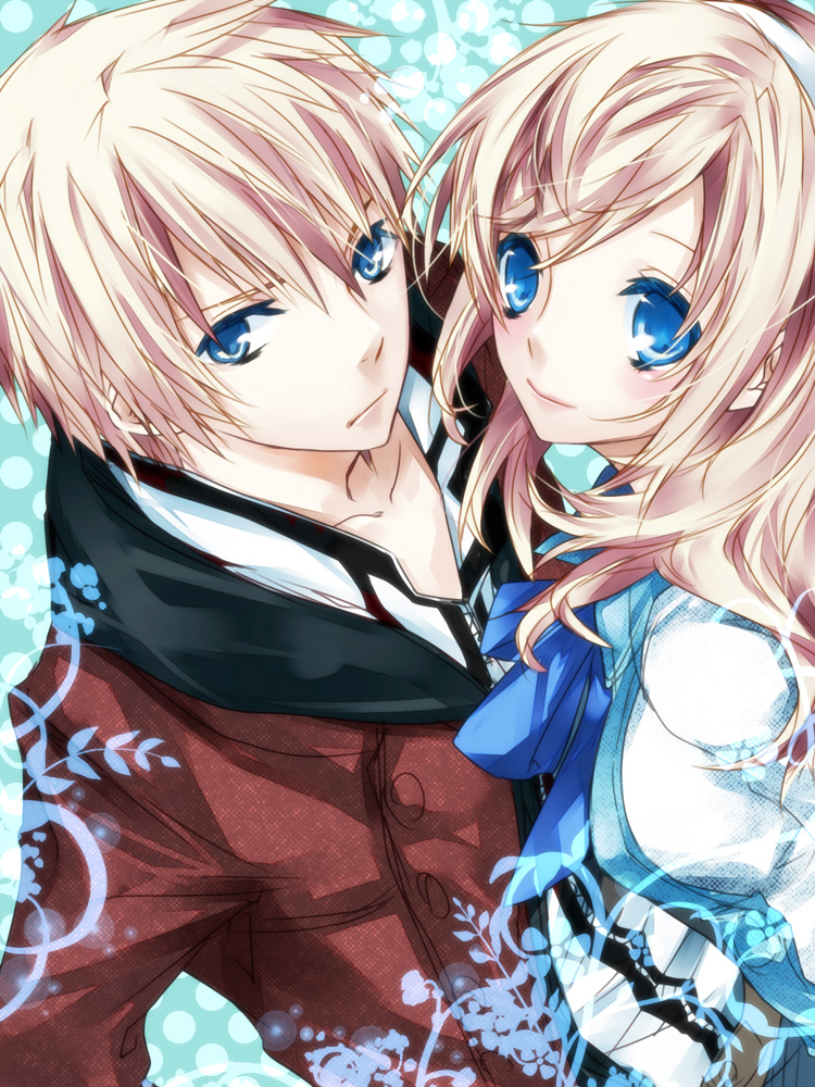 mochi (kokologic), reanbell, zephyr, zephyr (end of eternity), end of eternity, bad id, bad pixiv id, blonde hair, blue eyes, headband, long hair