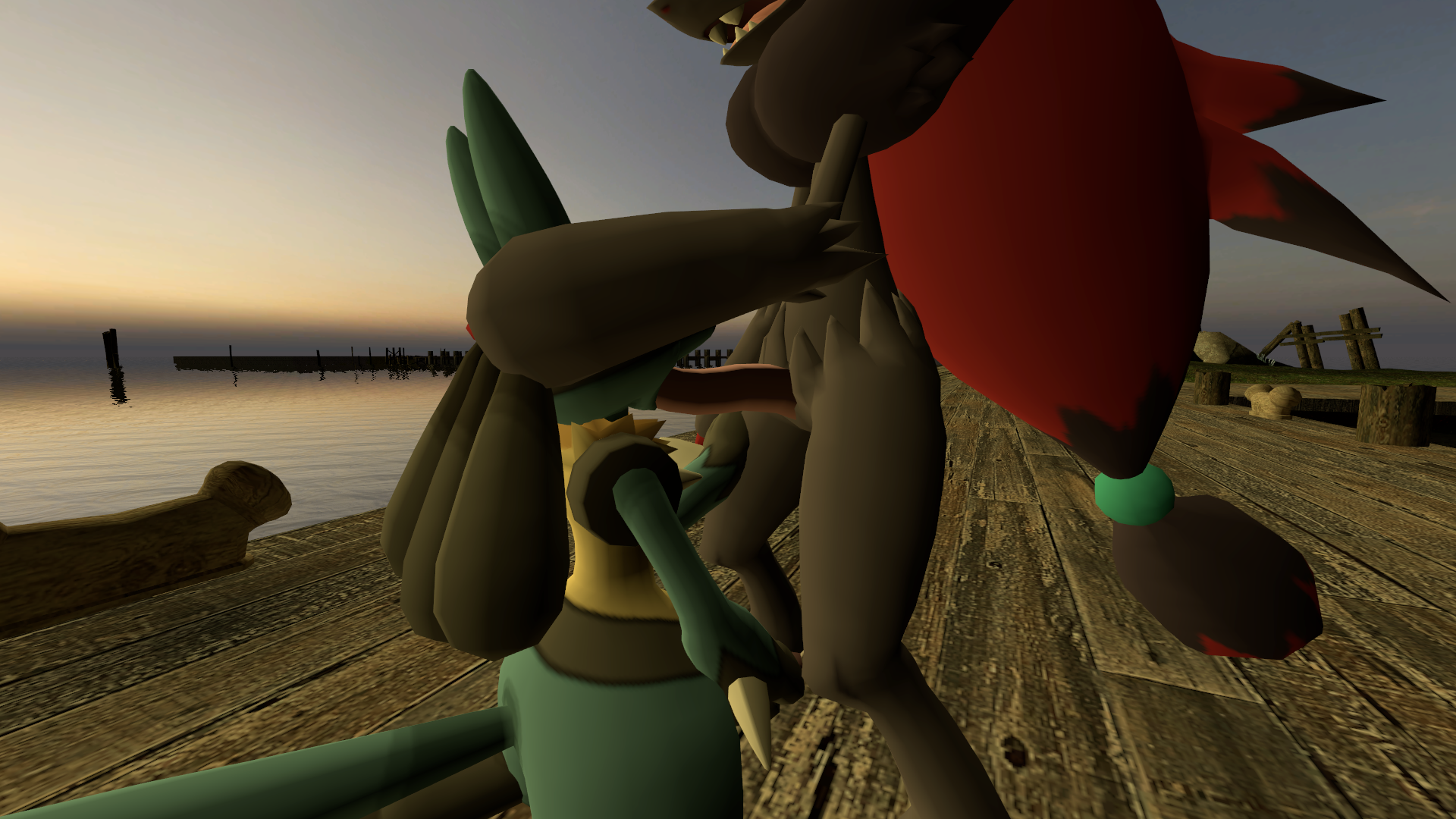 Rule34 – If it exists, there is porn of it / lucario, zoroark / 579267