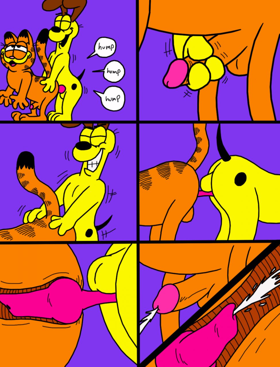 Rule34 – If it exists, there is porn of it / garfield the cat, odie / 579571