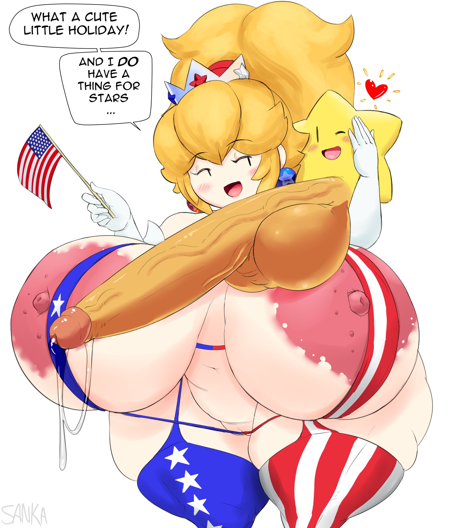 Rule34 – If it exists, there is porn of it / sanka-tetsu, paper peach, princess peach, twink (mario) / 11299662