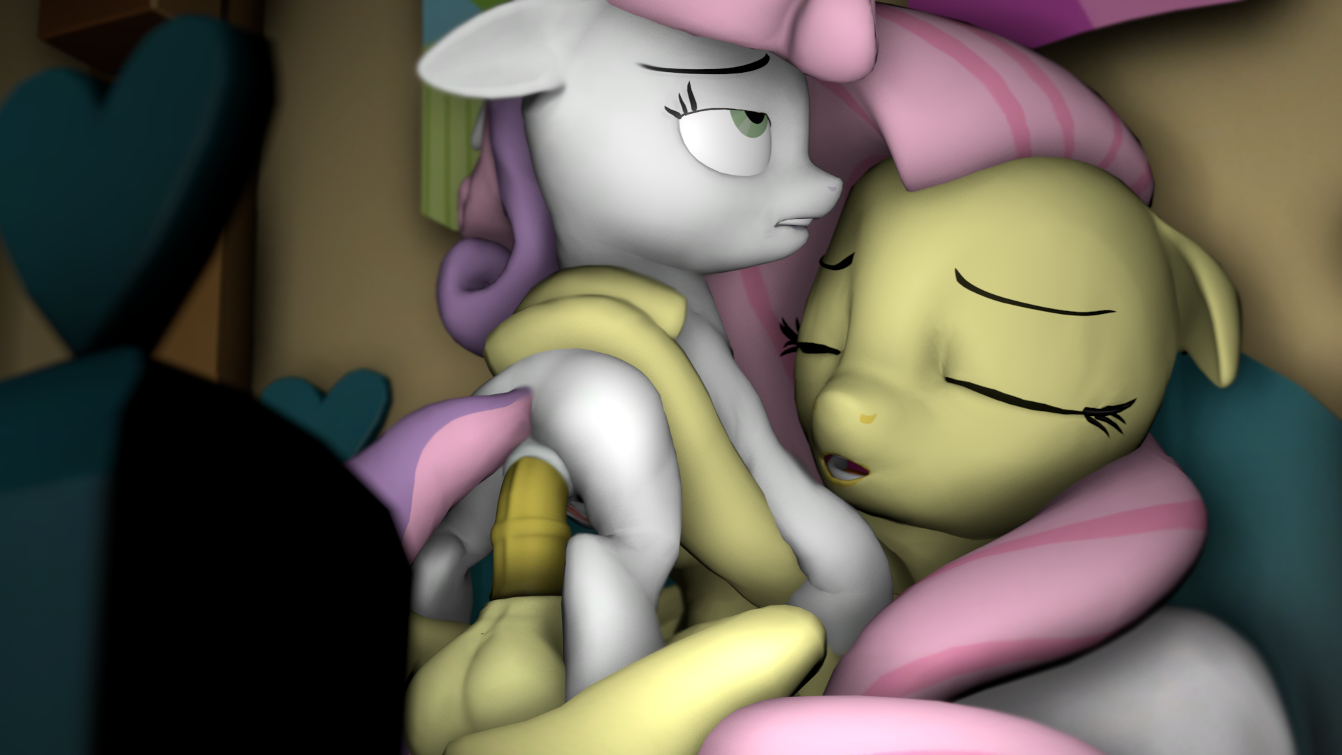 Rule34 – If it exists, there is porn of it / mr.tektite, fluttershy (mlp), sweetie belle (mlp) / 580012