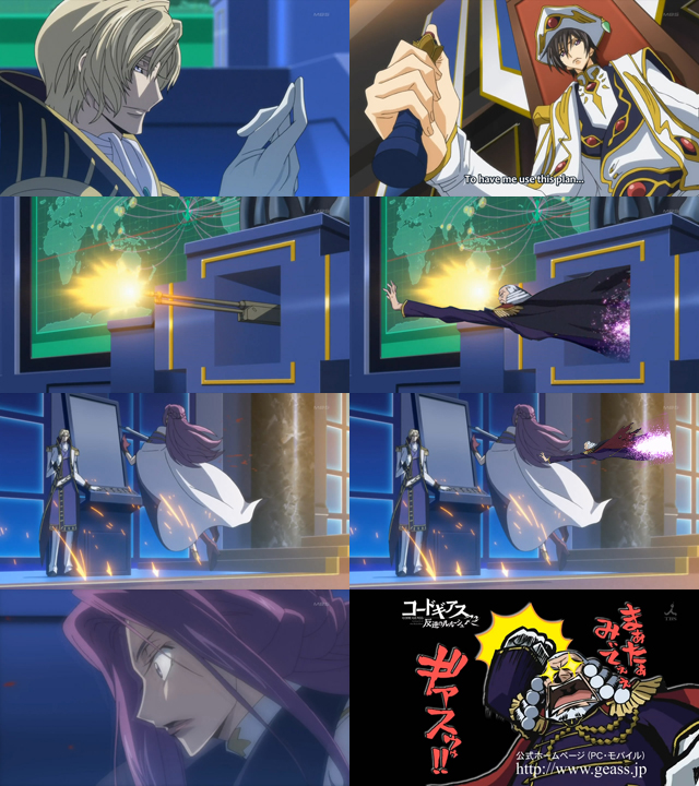 charles zi britannia, cornelia li britannia, lelouch vi britannia, schneizel el britannia, 4chan, code geass, french braid, anime screenshot, third-party edit, + +, 1girl, 3boys, :o, age difference, aiguillette, angry, ascot, beard, black hair, blonde hair, braid, cape, chess piece, chibi, clenched hand, collage, comparison, copyright name, english text, epaulettes, facial hair, firing, foreshortening, gloves, gun, hat, holding, indoors, logo, long hair, map, meme, multiple boys, muzzle flash, open mouth, outstretched arm, purple hair, raised fist, standing, subtitled, watermark, weapon, web address, white hair, wide-eyed