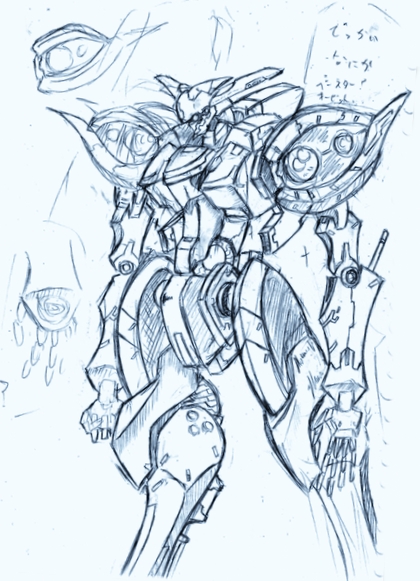 ibis, armored core, armored core: silent line, fromsoftware, tagme, mecha, robot, sketch