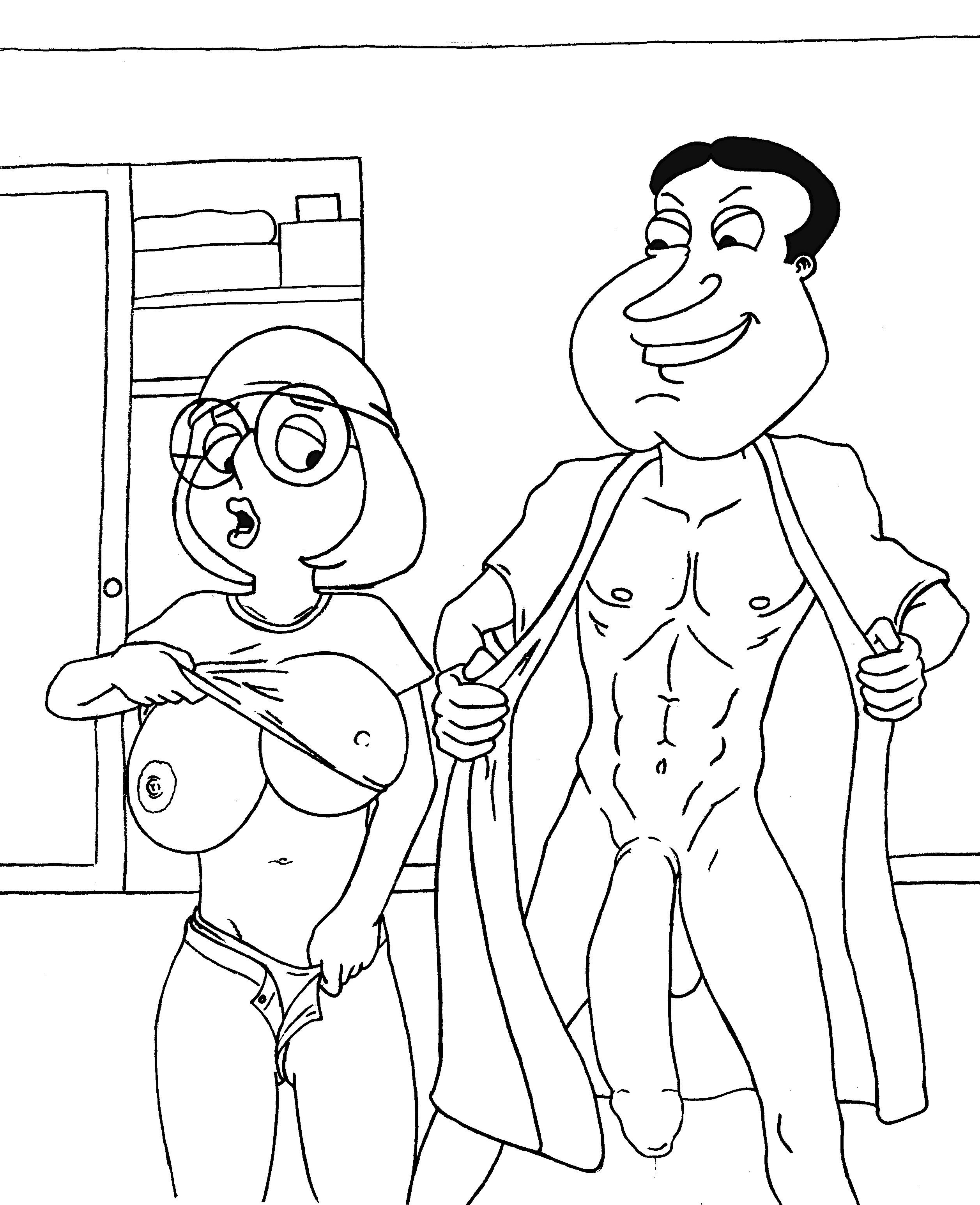Rule34 – If it exists, there is porn of it / sbb, glenn quagmire, meg griffin / 581827