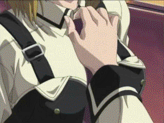 kitami reika, bible black, bible black gaiden, animated, animated gif, lowres, 00s, 2girls, assisted exposure, blonde hair, blue eyes, bouncing breasts, bra, bra lift, breasts, breasts out, clothes lift, multiple girls, necktie, qvga, underwear, undressing, yuri