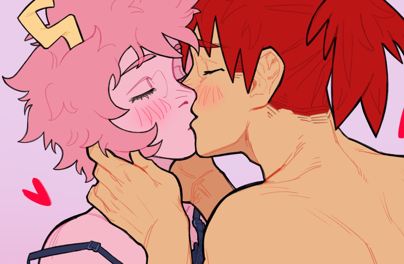 Rule34 – If it exists, there is porn of it / eijirou kirishima, mina ashido / 11345933
