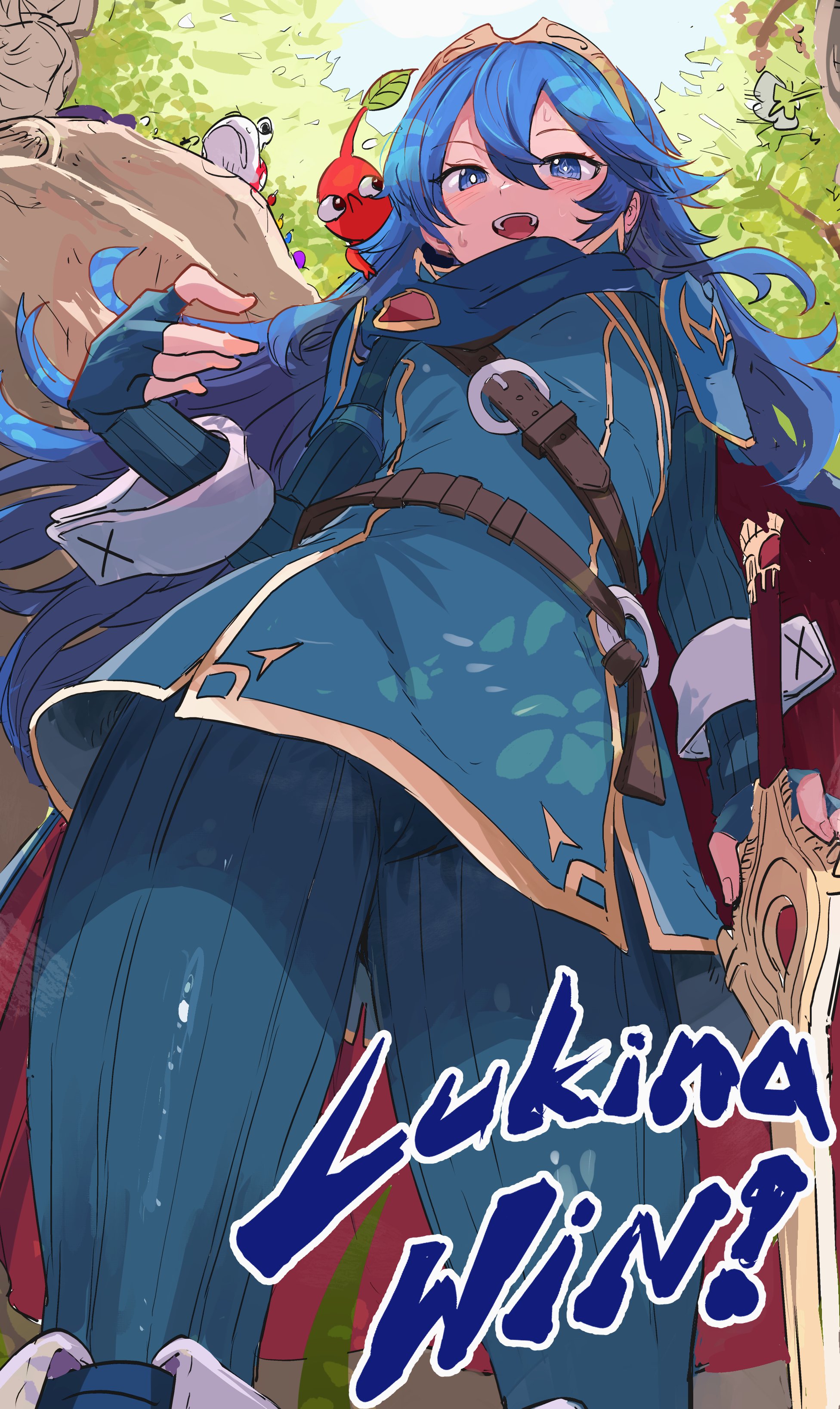 Rule34 – If it exists, there is porn of it / blue pikmin, bulborb, lucina (fire emblem), pikmin (creature), purple pikmin, red pikmin, yellow pikmin / 11350977