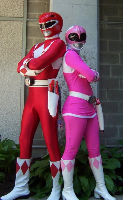 kimberly ann hart, rocky desantos, kyoryu sentai zyuranger, power rangers, super sentai, tokusatsu, photo (medium), boots, cosplay, helmet, zyuranger