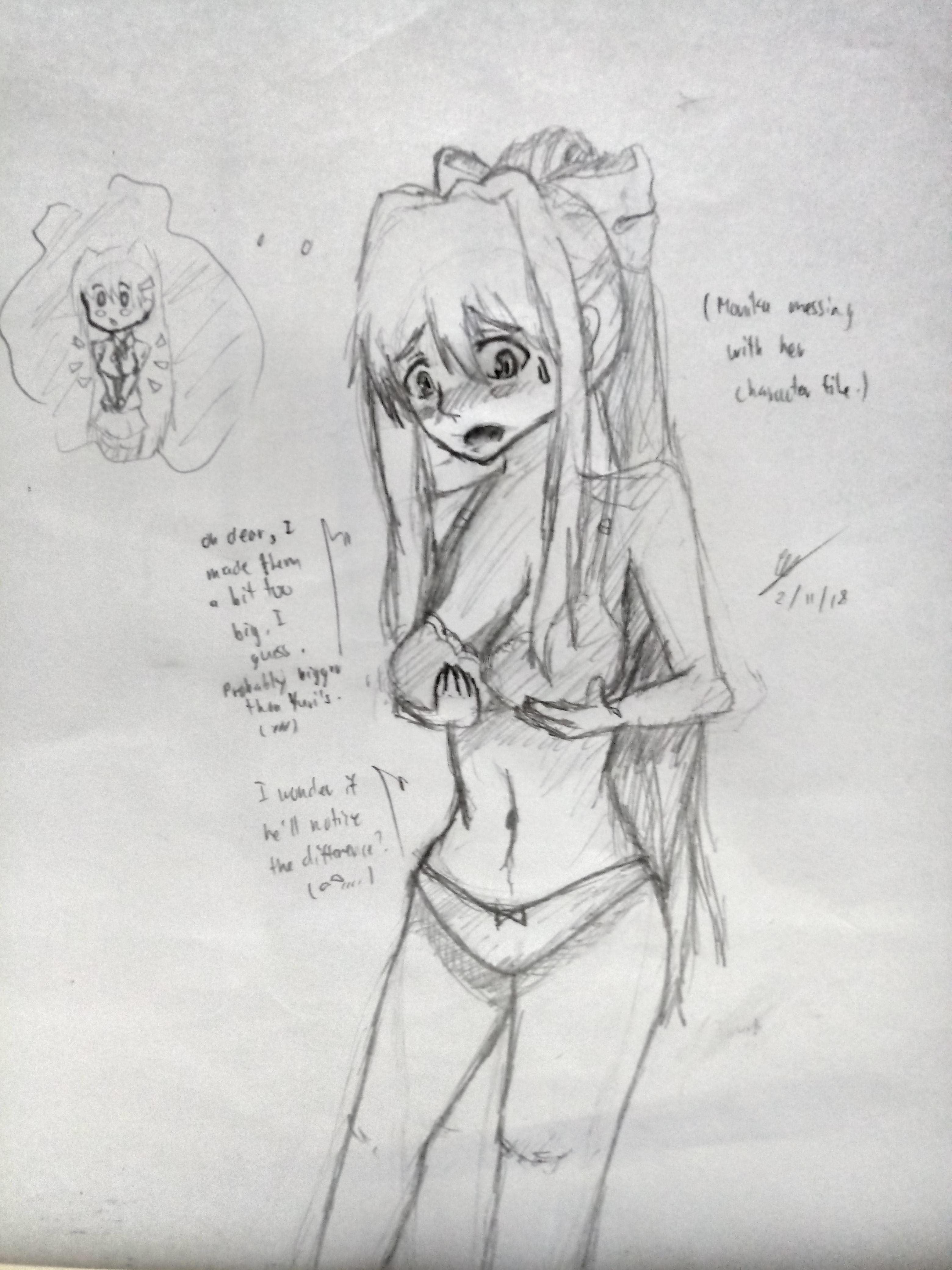 Rule34 – If it exists, there is porn of it / monika (doki doki literature club) / 11371756