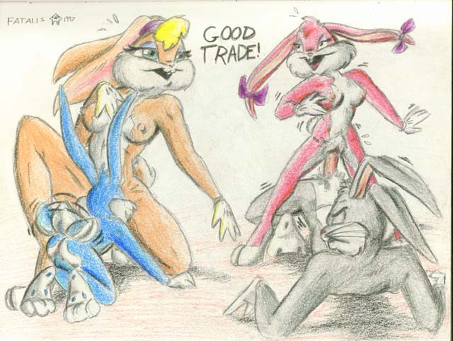 Rule34 – If it exists, there is porn of it / fatalis, babs bunny, bugs bunny, buster bunny, lola bunny / 584805