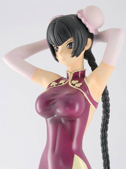 wang liu mei, gundam, gundam 00, 00s, breasts, china dress, chinese clothes, dress, figure, large breasts