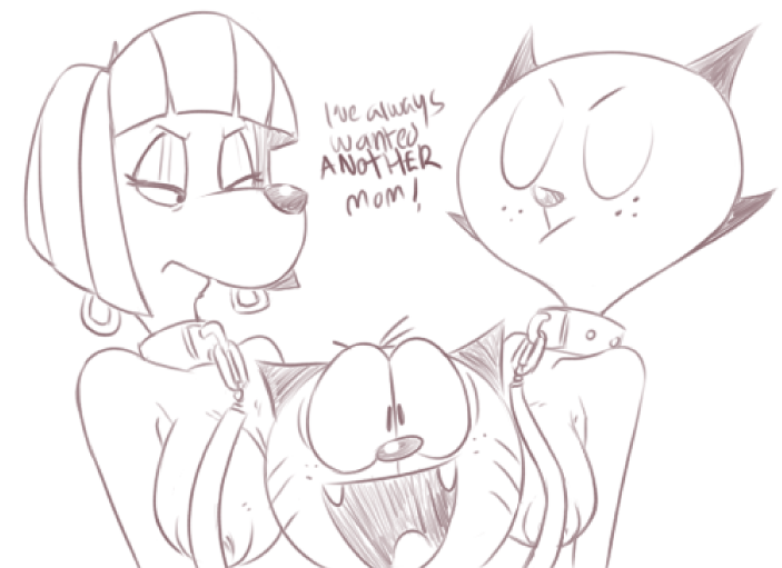 Rule34 – If it exists, there is porn of it / terrible the drawfag, eddie puss, mother puss / 11396186