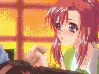 hitsuki, kazami mizuho, kusanagi kei, onegai teacher, animated, animated gif, gif artifacts, lowres, 00s, 1boy, 1girl, age difference, bare shoulders, belt, blinking, blush, buttons, closed mouth, collarbone, dark penis, embarrassed, erection, from side, gakuran, glasses, hair bun, handjob, hetero, indoors, leaning back, lipstick, looking at another, looking to the side, makeup, open belt, open fly, pants, penis, pince-nez, purple eyes, qvga, raised eyebrows, red hair, red lips, rimless eyewear, school uniform, shirt, sidelocks, single hair bun, sitting, sky, solo focus, sunset, teacher, teacher and student, uncensored, upper body, vest, window