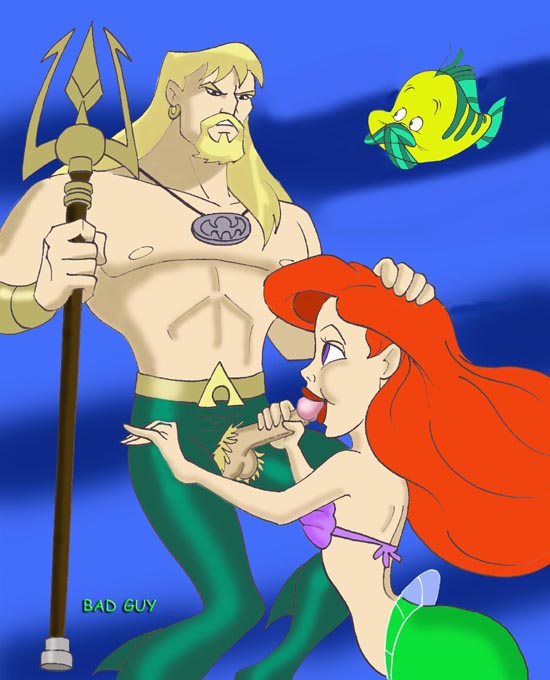 Rule34 – If it exists, there is porn of it / bad guy, aquaman, ariel, flounder / 585488
