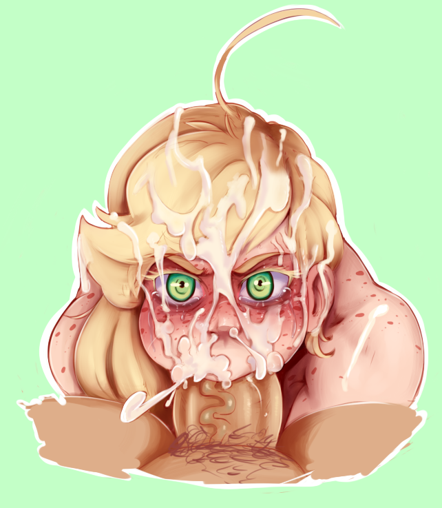 Rule34 – If it exists, there is porn of it / sunnysundown, applejack (mlp) / 585581