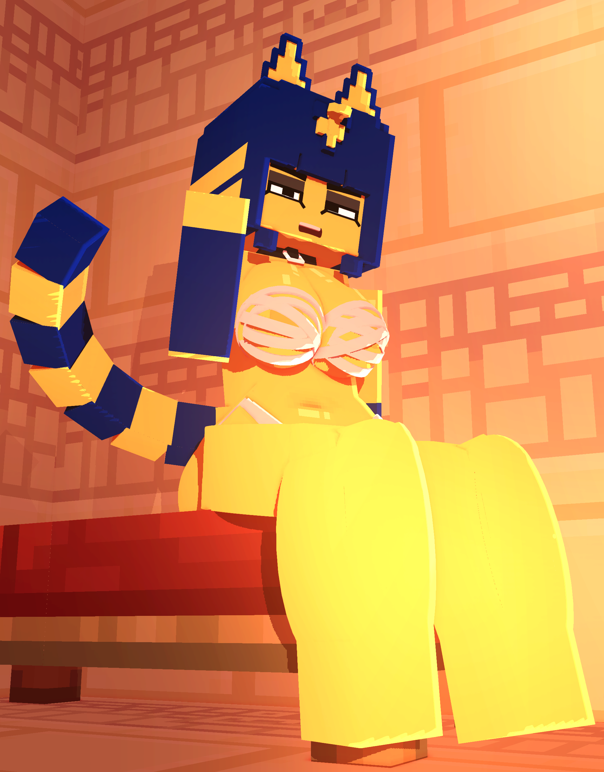Rule34 – If it exists, there is porn of it / ankha, steve (minecraft) / 11410724