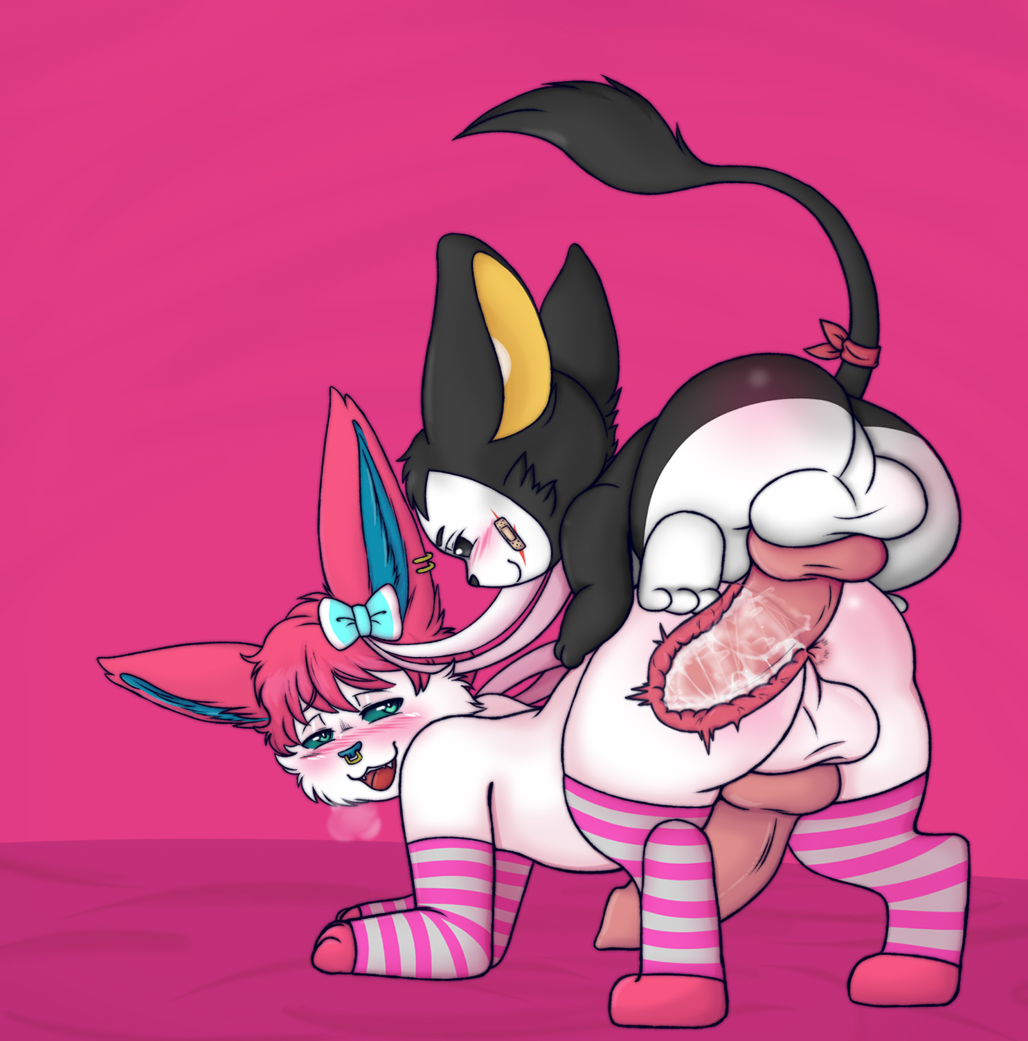 Rule34 – If it exists, there is porn of it / anonymous artist, piku, eeveelution, pokemon (species), sylveon / 11413063