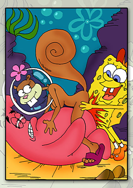 Rule34 – If it exists, there is porn of it / patrick star, sandy cheeks, spongebob squarepants (character) / 586693