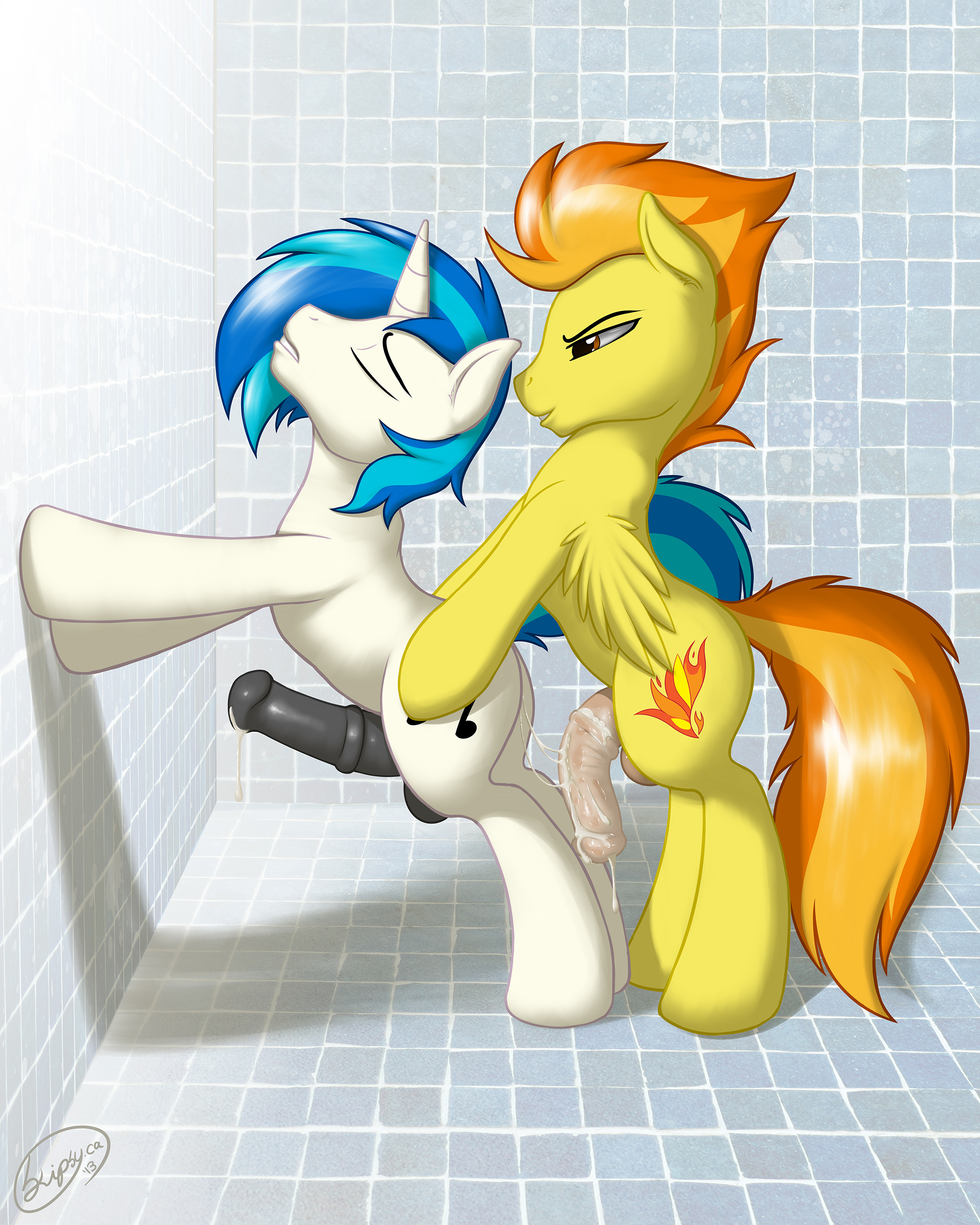 Rule34 – If it exists, there is porn of it / skipsy, spitfire (mlp), vinyl scratch (mlp), wonderbolts (mlp) / 587525