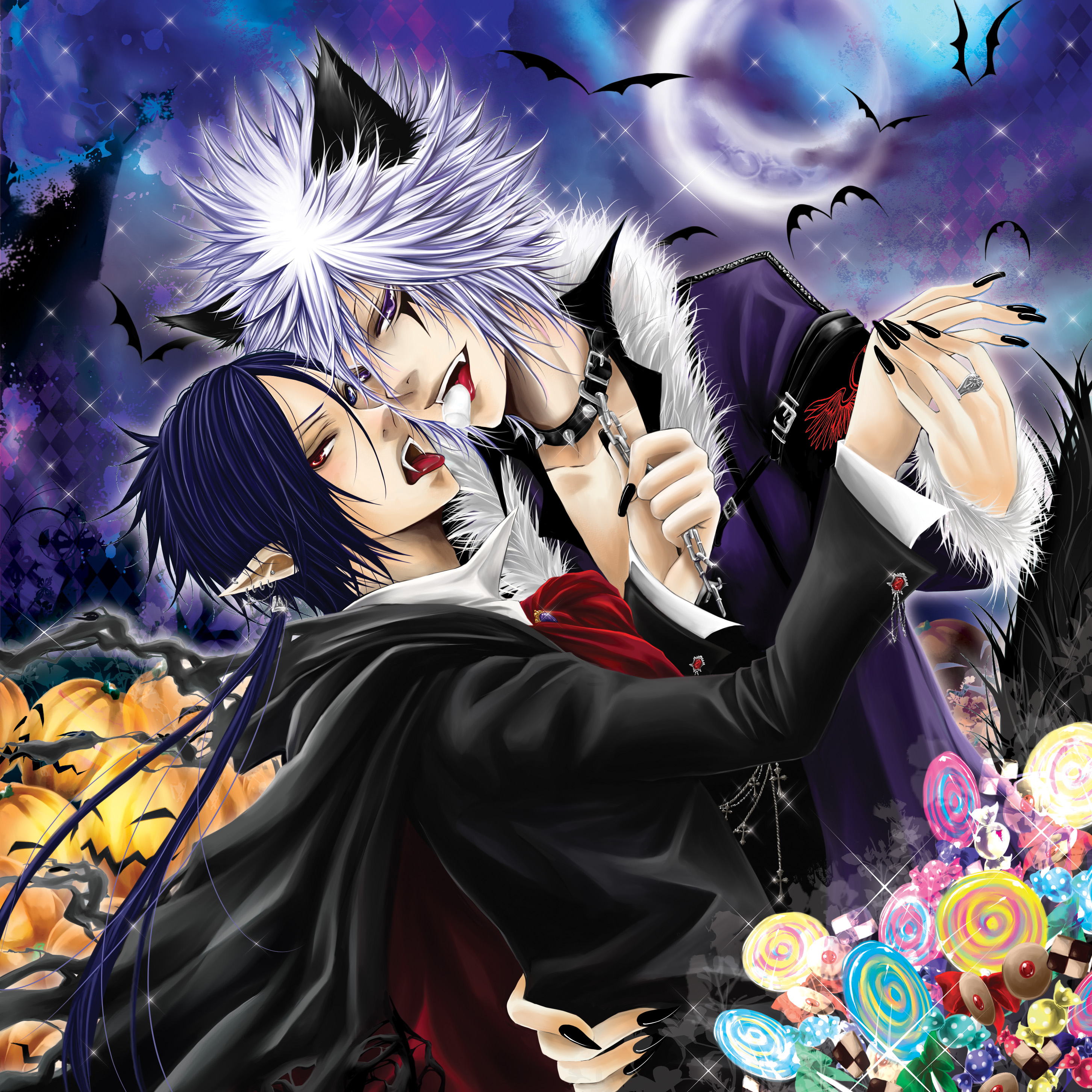 byakuran, rokudou mukuro, katekyo hitman reborn!, absurdres, highres, tagme