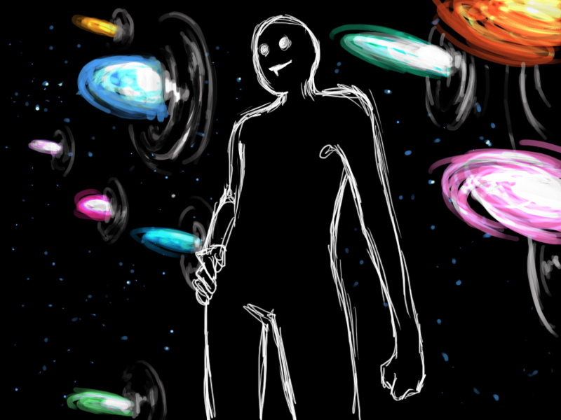 antispiral, fate/stay night, fate (series), tengen toppa gurren lagann, tagme, parody, space