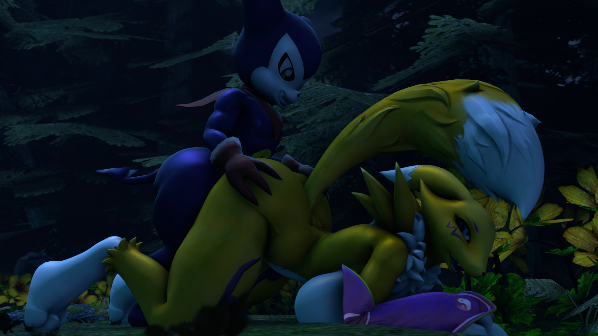 Rule34 – If it exists, there is porn of it / digimon (species), impmon, renamon / 11461170