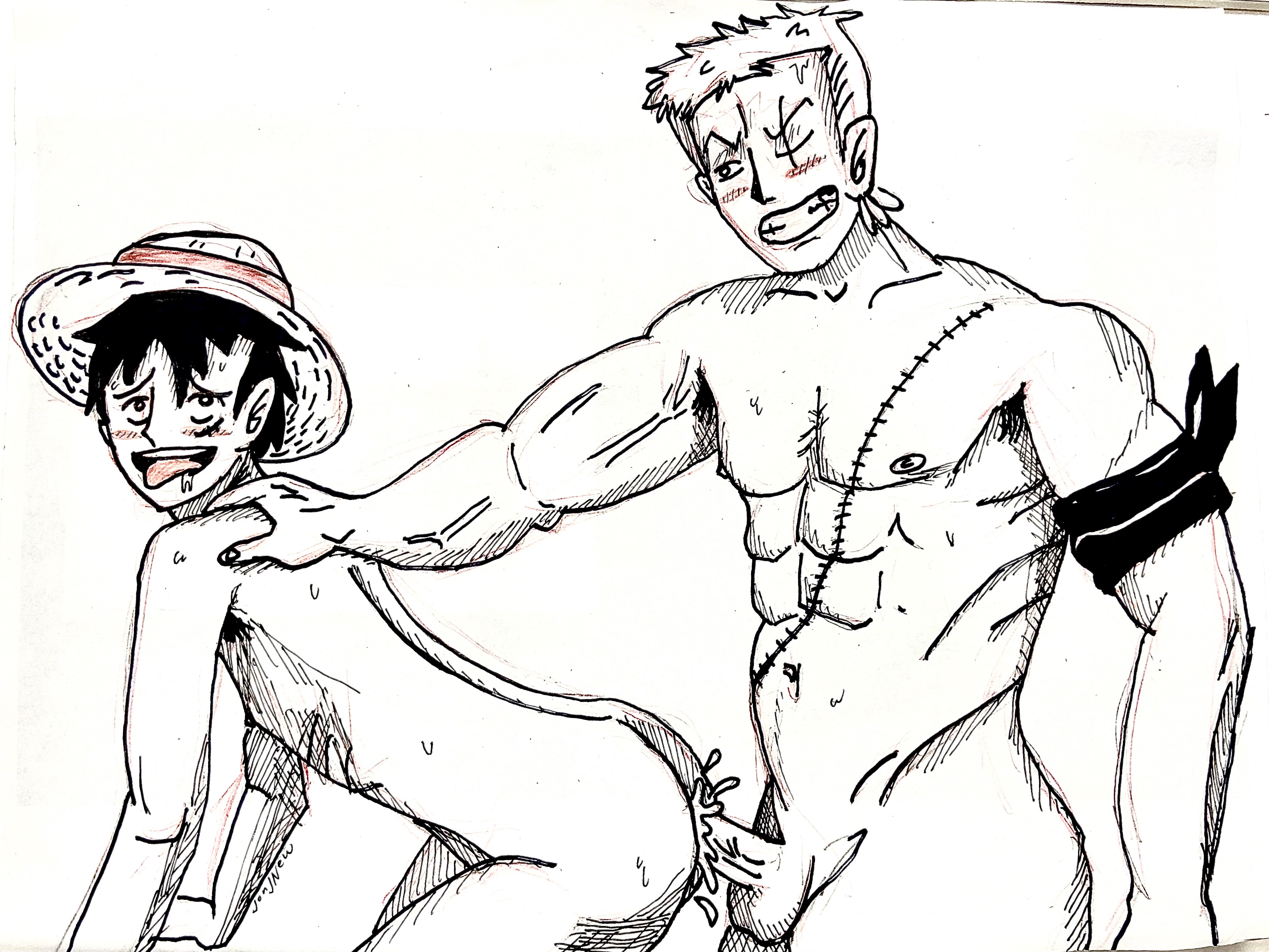 Rule34 – If it exists, there is porn of it / monkey d luffy, roronoa zoro / 11466580