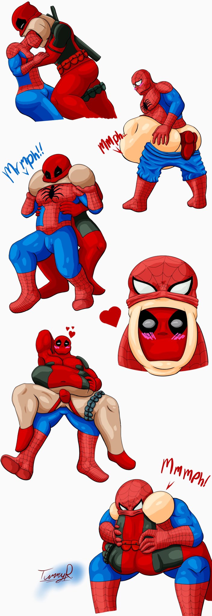Rule34 – If it exists, there is porn of it / deadpool, peter parker, spider-man, wade wilson / 11466574