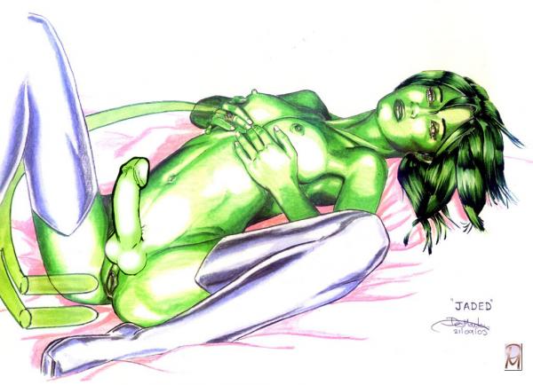 Rule34 – If it exists, there is porn of it / des manders, green lantern, jade (dc), jennifer-lynn hayden / 589932