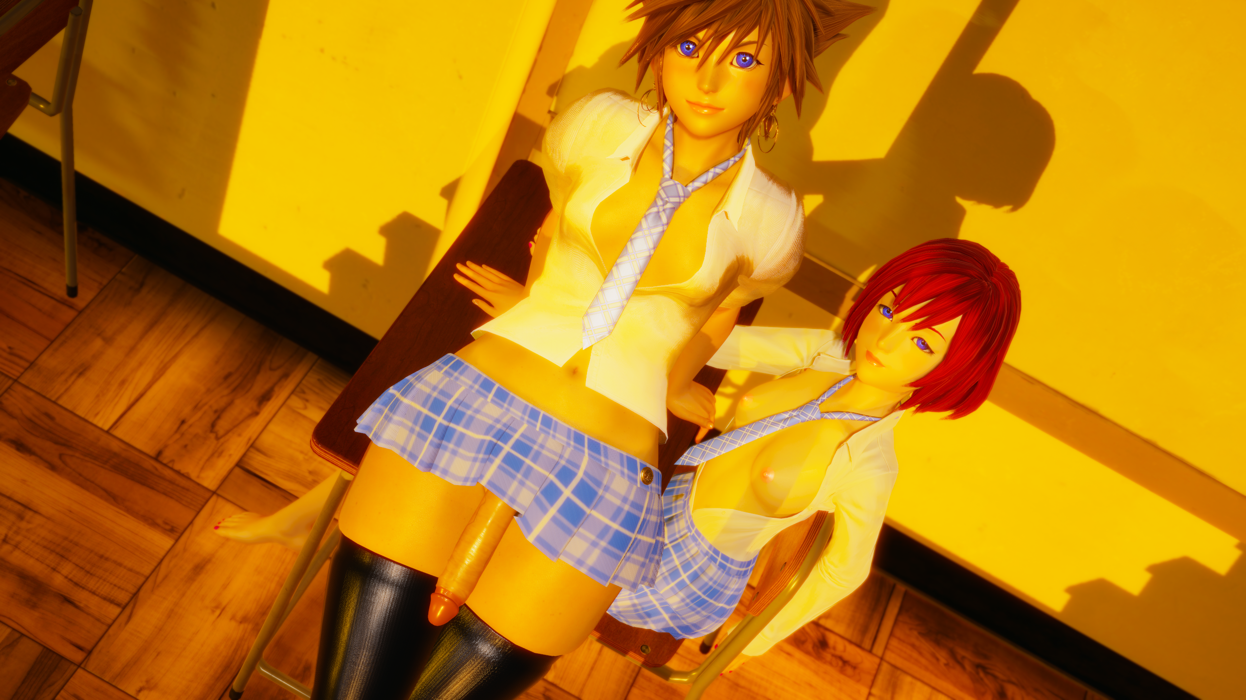 Rule34 – If it exists, there is porn of it / roseza, kairi, sora, sora (kingdom hearts) / 11506316