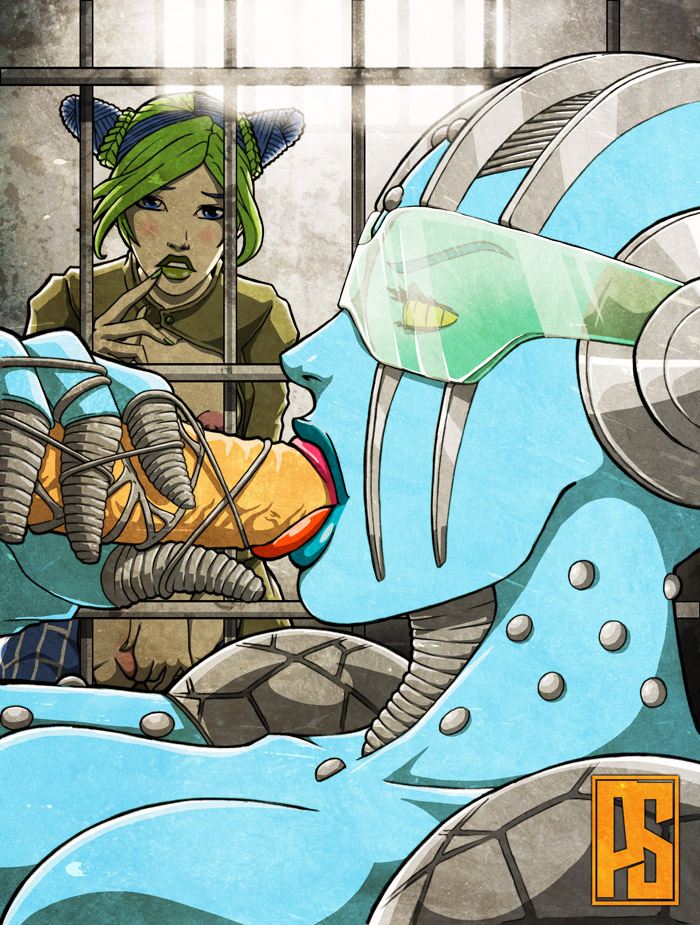 Rule34 – If it exists, there is porn of it / phantomshado, jolyne kujo, stone free / 590170