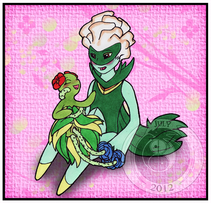 Rule34 – If it exists, there is porn of it / drakainadawn, bellossom, roserade / 590371