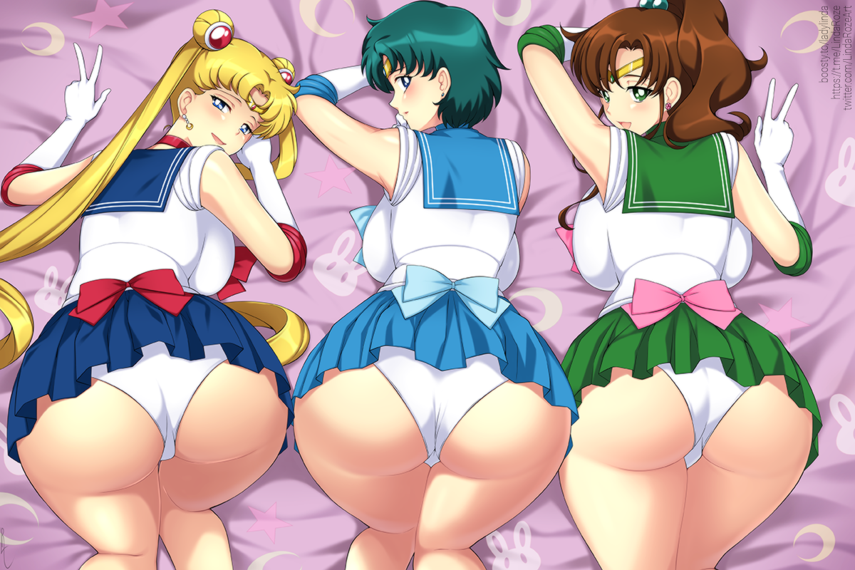 Rule34 – If it exists, there is porn of it / lindaroze, ami mizuno, makoto kino, sailor jupiter, sailor mercury, sailor moon, usagi tsukino / 11520190
