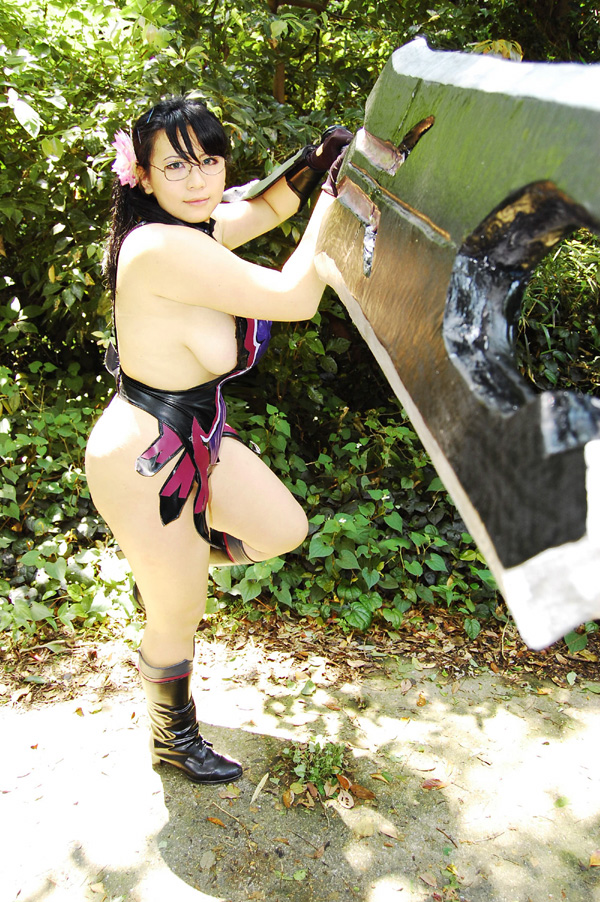 chouzuki maryou, cattleya (queen's blade), queen's blade, photo (medium), breasts, cattleya (queen's blade) (cosplay), cosplay, large breasts