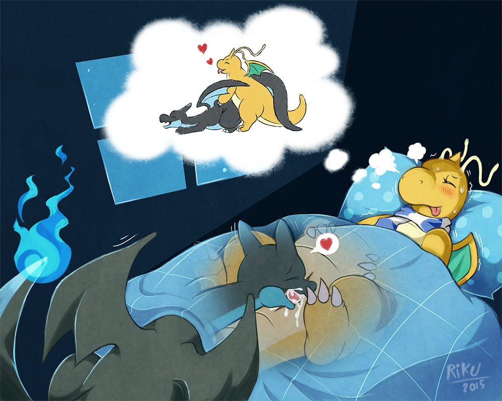 Rule34 – If it exists, there is porn of it / rikuaoshi, charizard, dragonite, mega charizard, mega charizard x / 592039