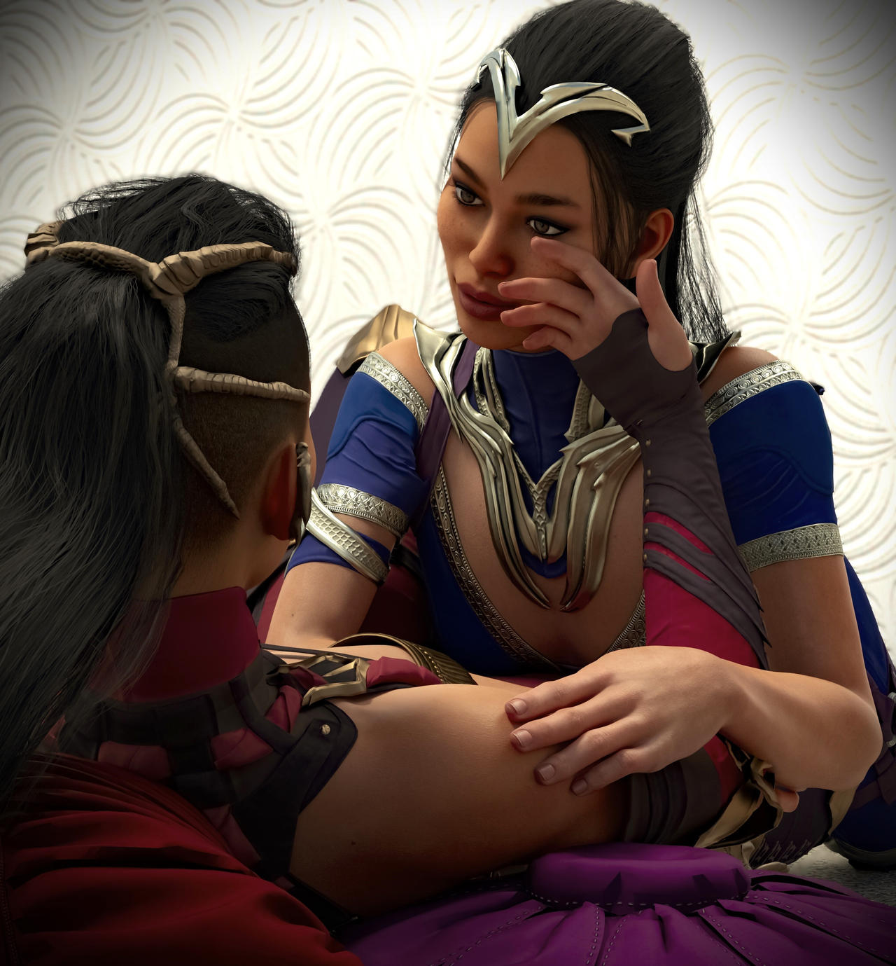 Rule34 – If it exists, there is porn of it / kitana, mileena / 11574587