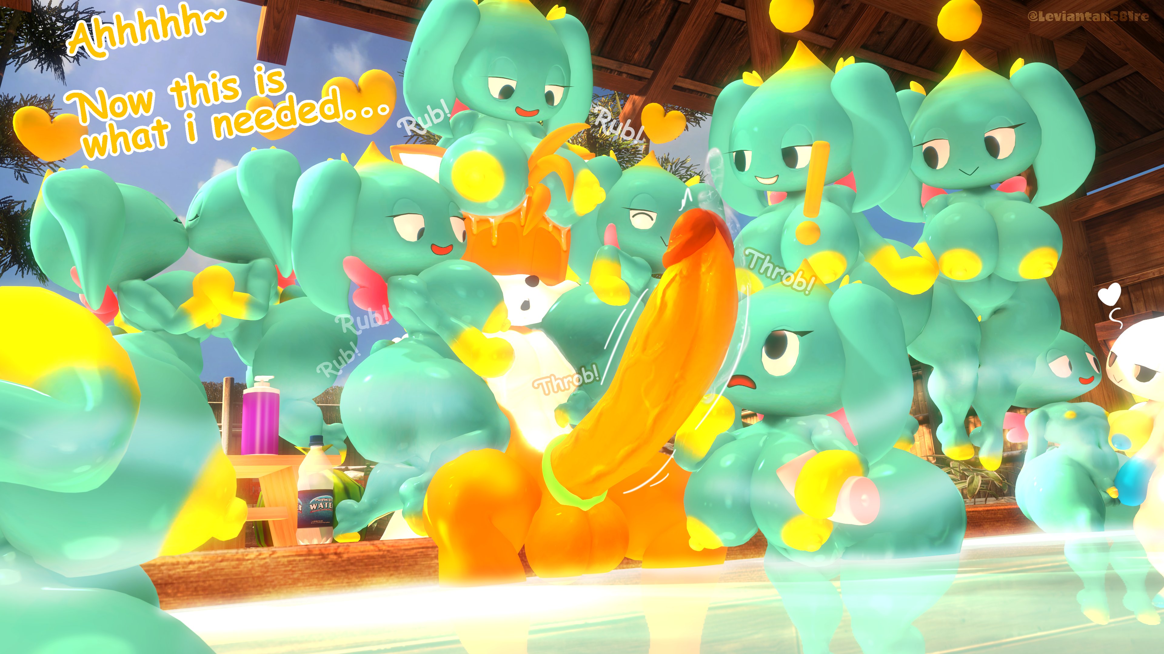 Rule34 – If it exists, there is porn of it / chao (sonic), hero chao, miles prower / 11574872