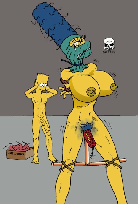 Rule34 – If it exists, there is porn of it / the fear, bart simpson, marge simpson / 592468