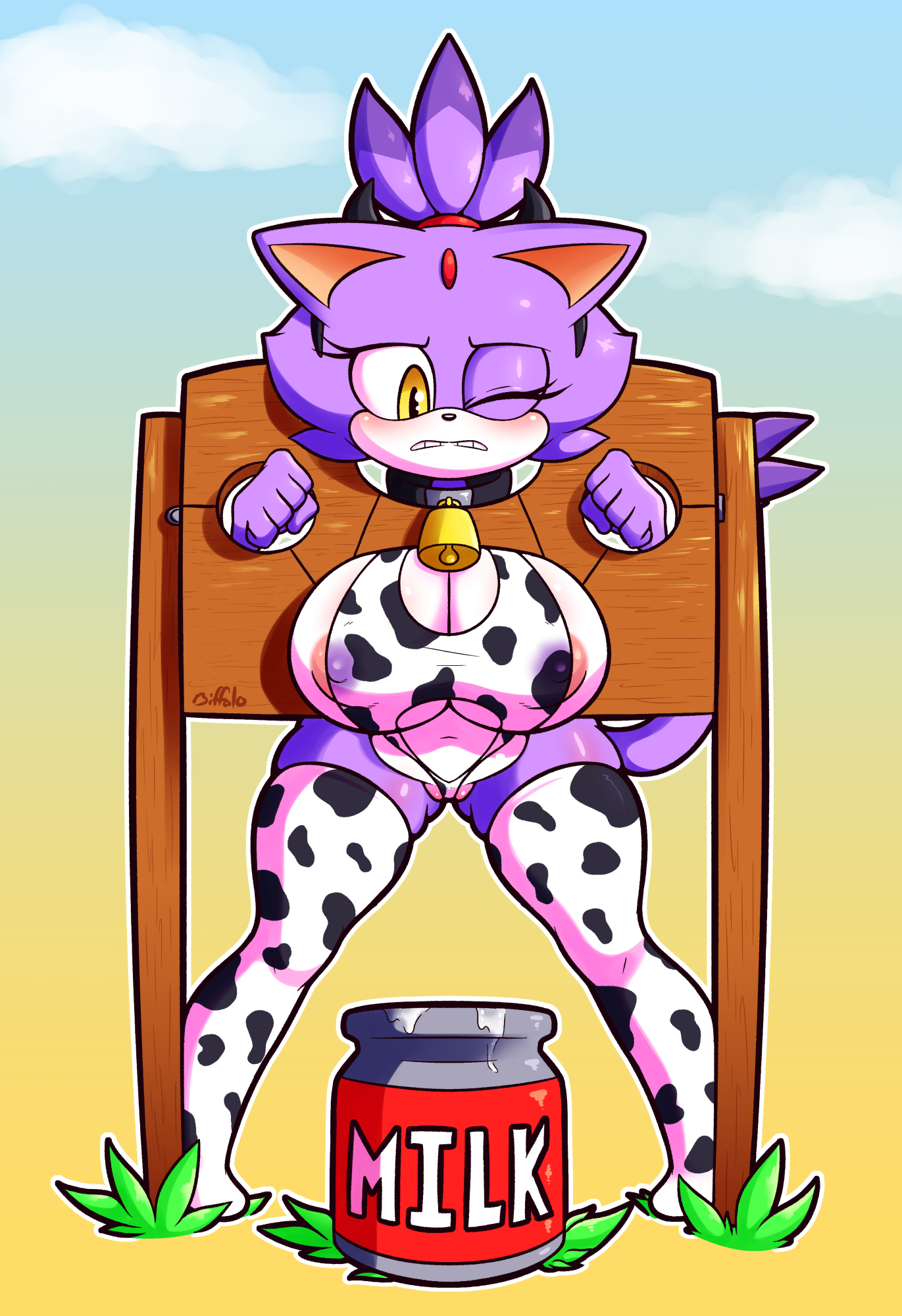 Rule34 – If it exists, there is porn of it / biffalo, blaze the cat / 592717