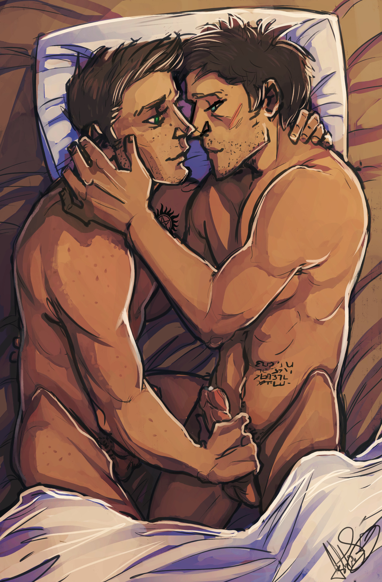 Rule34 – If it exists, there is porn of it / castiel, dean winchester / 11588419