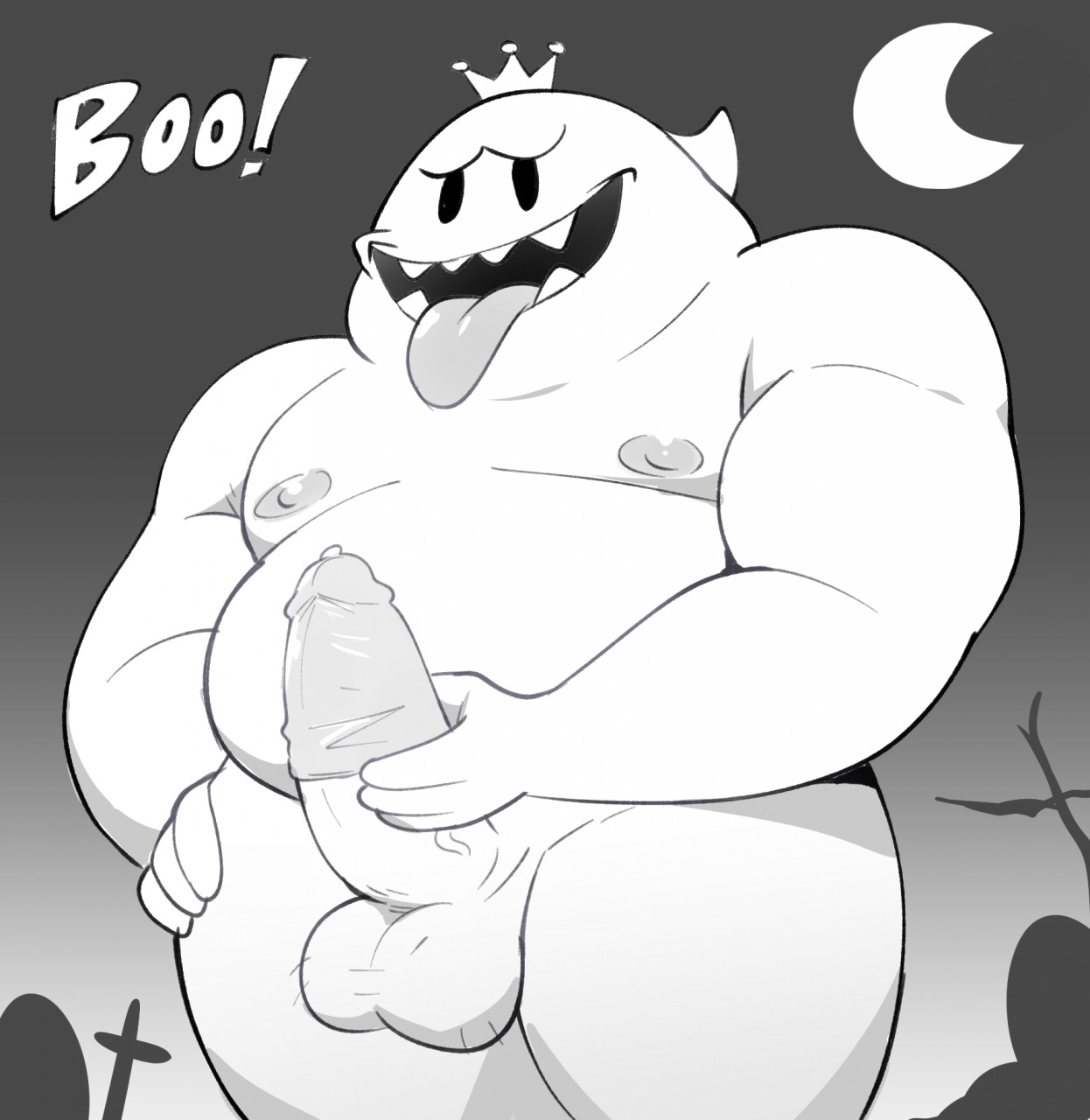 Rule34 – If it exists, there is porn of it / elfein, boo (mario), king boo / 592788