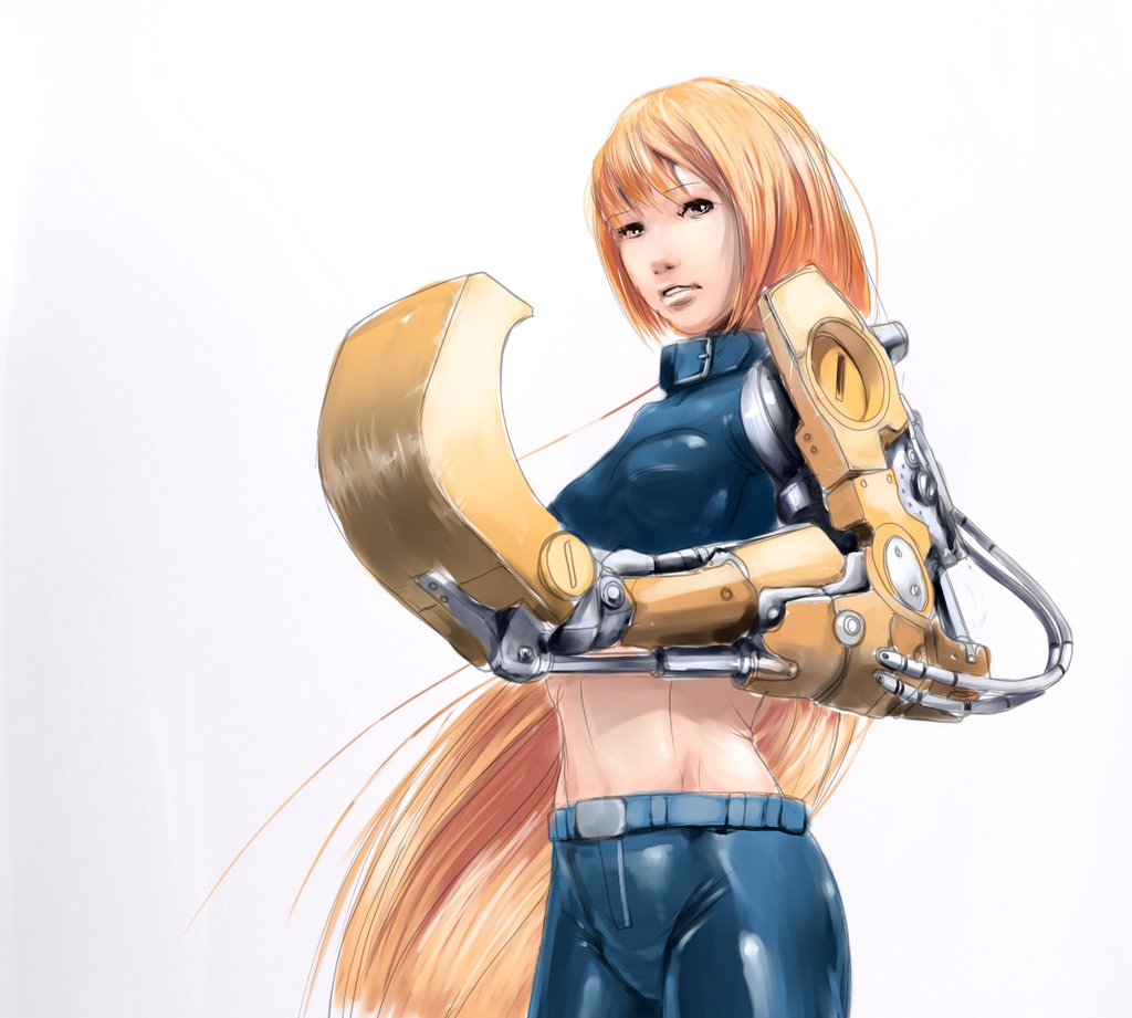 excavator-tan, 2ch.ru, original, ru-chans, 1girl, female focus, mascot, solo