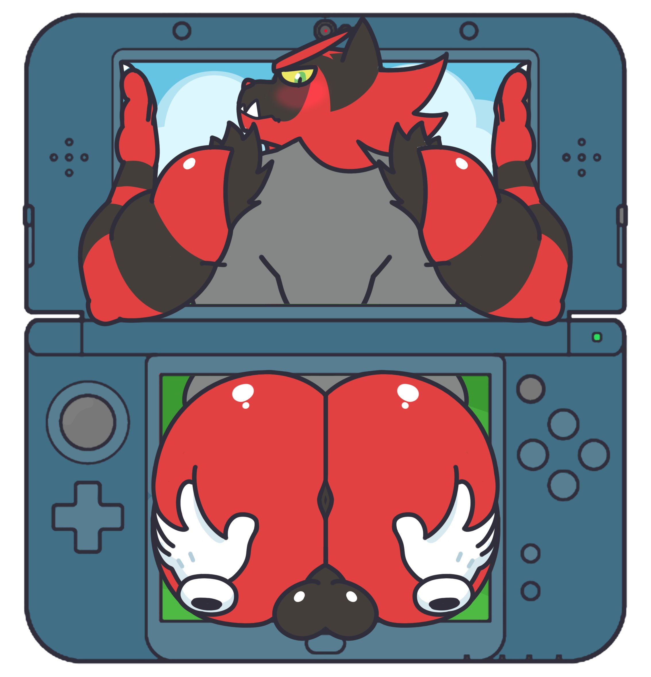 Rule34 – If it exists, there is porn of it / incineroar, pokemon (species) / 11603728
