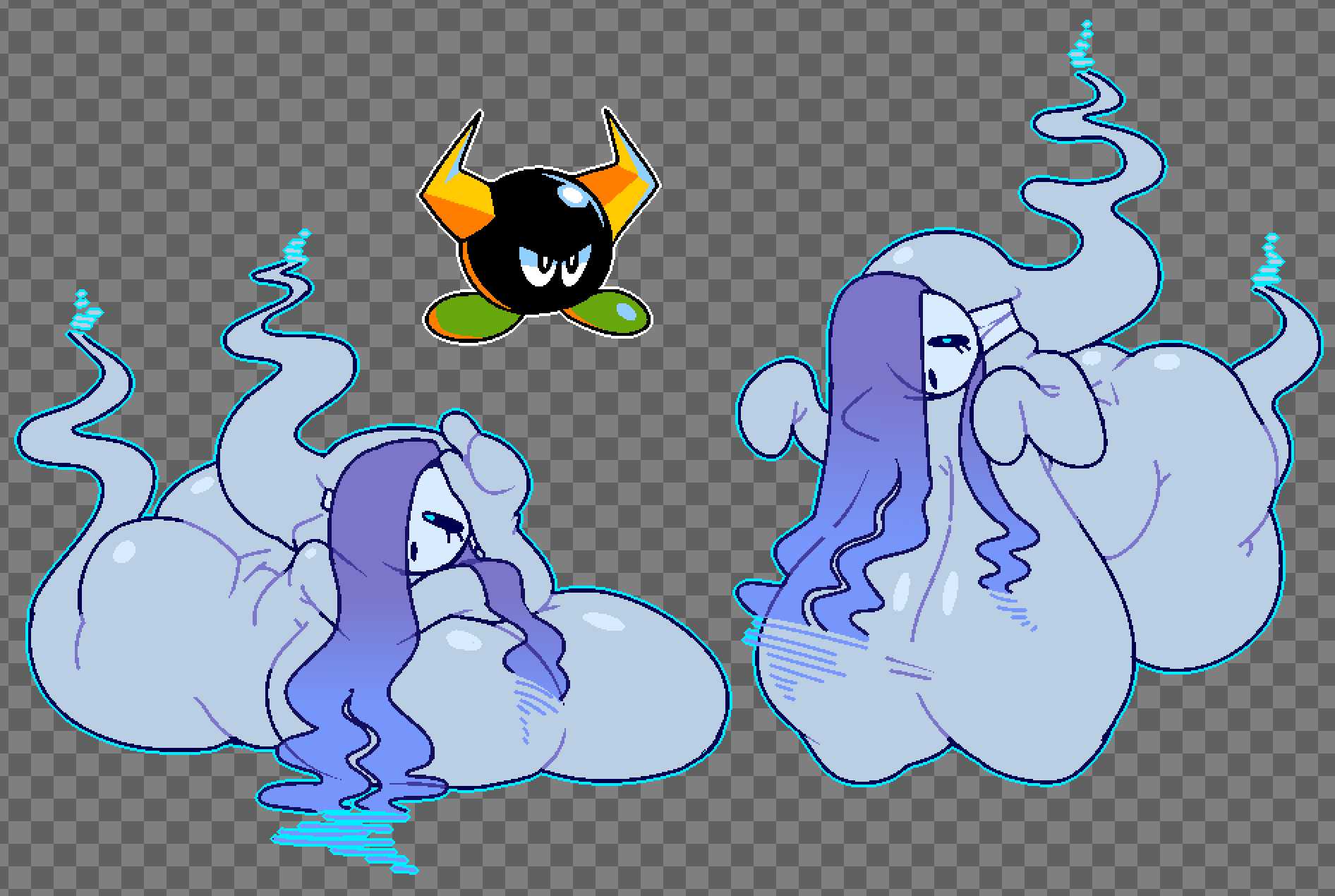 Rule34 – If it exists, there is porn of it / boo guy, shy gal / 11605707