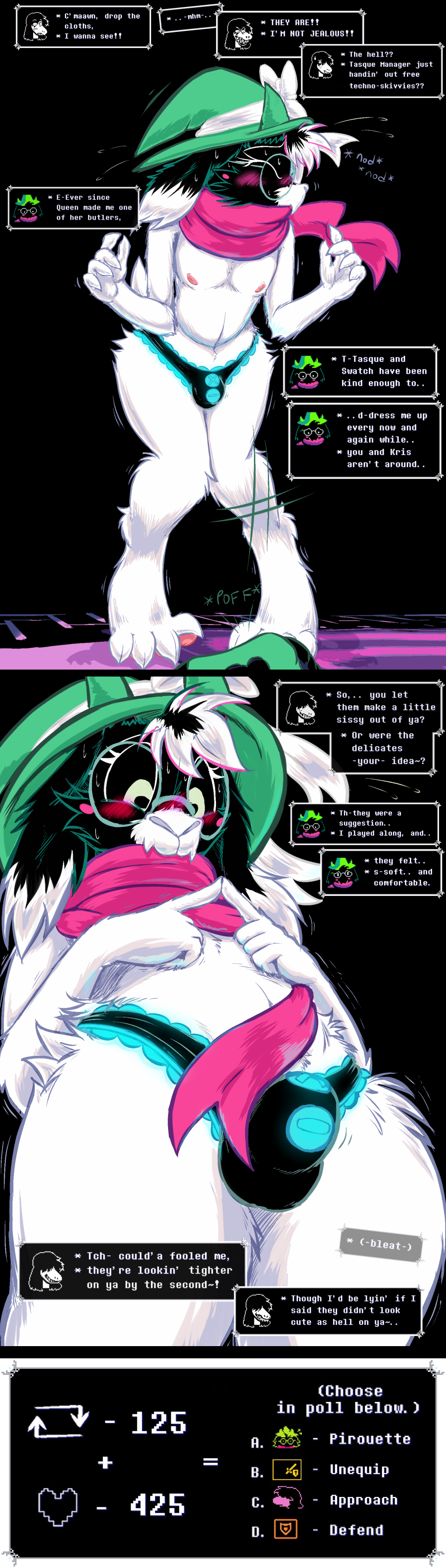 Rule34 – If it exists, there is porn of it / frist44, ralsei, susie (deltarune) / 11615727